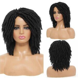 Dreadlock Synthetic Braiding Short Wigs